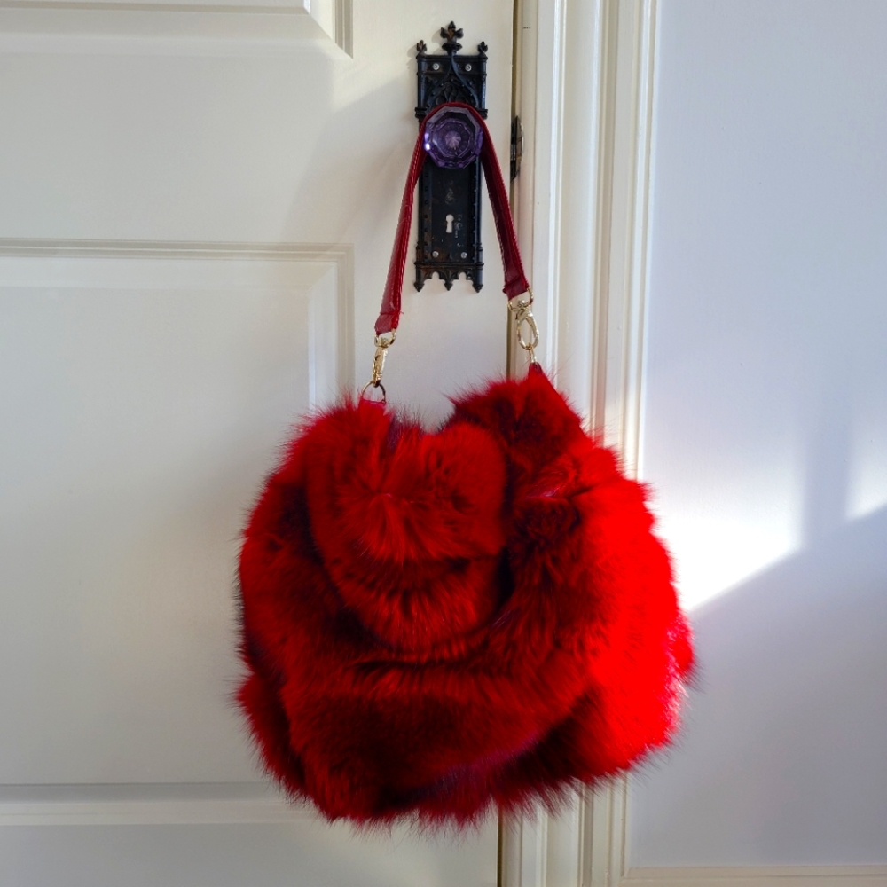 Fox Fur Handbag
